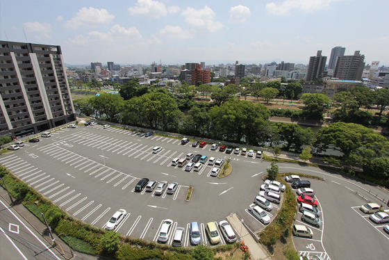 160台駐車可能