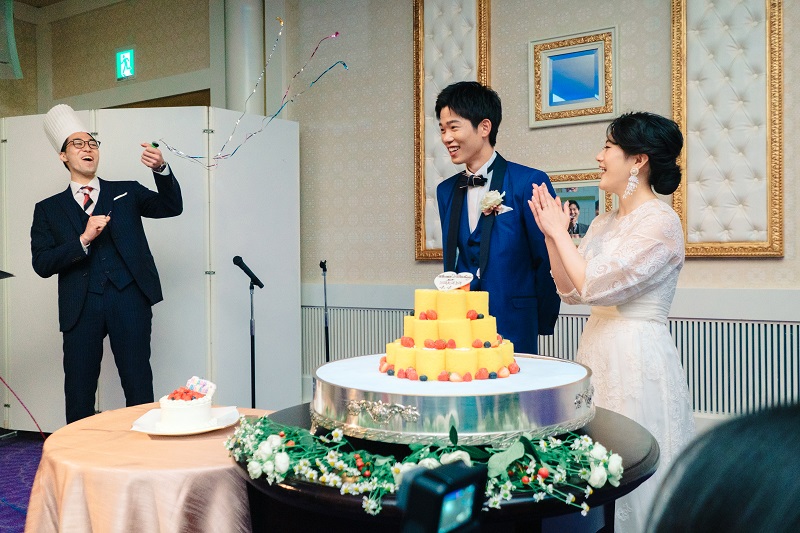 公式 ウェディングレポート Withコロナ式 リモート参加でゲストも満足 開放的なガーデンウエディング 名古屋の結婚 式場 ホテルメルパルク名古屋